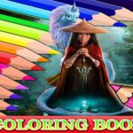 Coloring Book for Raya And The Last Dragon