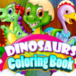 DINOSAURS COLORING BOOKS