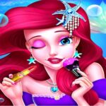 Mermaid Princess Makeup – Girl Fashion Salon game