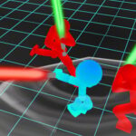 Stickman Neon Warriors: Sword Fighting