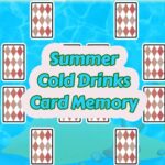 Summer Cold Drinks Card Memory