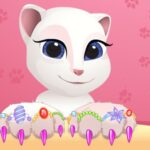 Talking Tom  Angela Great Manicure