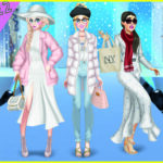 Winter White Outfits: Dress Up Game