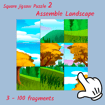 Square jigsaw Puzzle 2 – Assemble Landscape